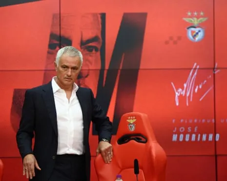 José Mourinho Named as Sport Lisboa e Benfica's New Boss Through 2027